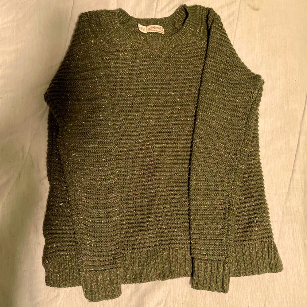 Green sweater